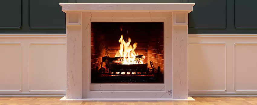 Decorative Electric Fireplace Installation in Cuyahoga Falls, Ohio