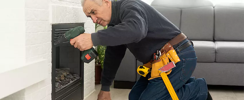 New Indoor Fireplace Installation in Cuyahoga Falls, Ohio