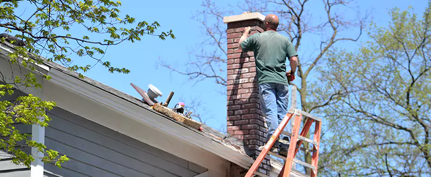 Vinyl and PVC Chimney Flashing Installation in Cuyahoga Falls, OH