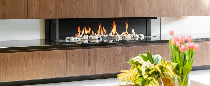 Double-height Fireplace Design Refurbishment in Cuyahoga Falls, Ohio